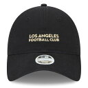 j[G fB[X Xq ANZT[ LAFC New Era Women's Throwback 9TWENTY Adjustable Hat Black