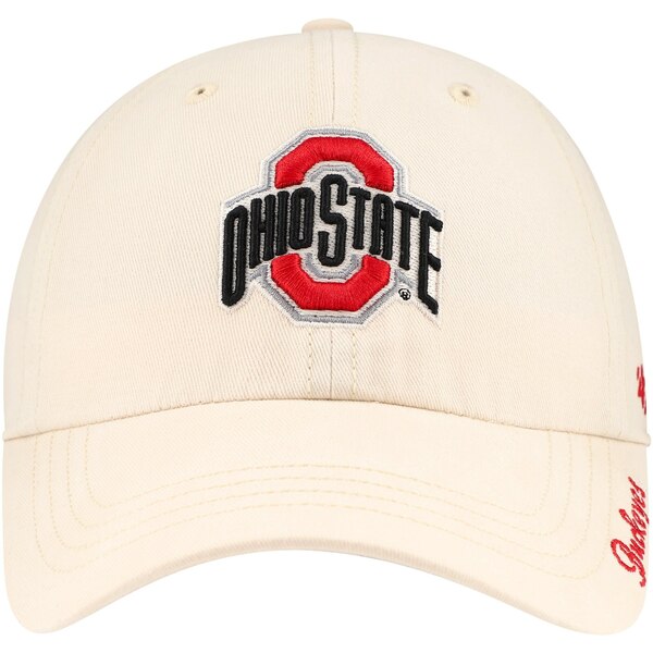 tH[eB[Zu fB[X Xq ANZT[ Ohio State Buckeyes '47 Women's Miata Clean Up Adjustable Hat Natural