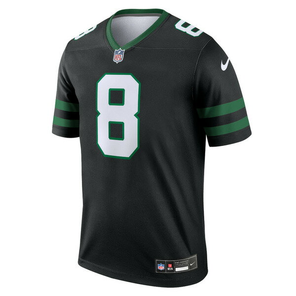 ナイキ メンズ ユニフォーム トップス Aaron Rodgers New York Jets Nike Alternate Legend Jersey Legacy Black