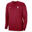 硼  ѡåȥ  Oklahoma Sooners Jordan Brand Logo Pullover Sweatshirt Crimson