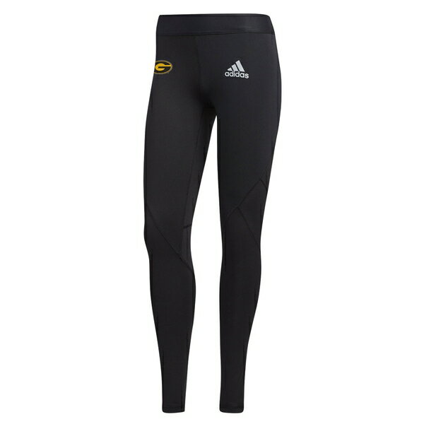 アディダス レディース カジュアルパンツ ボトムス Grambling Tigers adidas Women's Sideline Alphaskin Long Tights Black