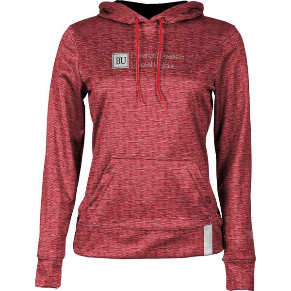 プロスフィア レディース パーカー・スウェットシャツ アウター Boston University ProSphere Women's Chobanian & Avedisian School of Medicine Pullover Hoodie Red