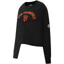 プロスタンダード レディース パーカー・スウェットシャツ アウター San Francisco Giants Pro Standard Women's Classic Pullover Sweatshirt Black
