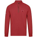 レベルウェア メンズ ジャケット＆ブルゾン アウター Chicago Bulls Levelwear Theory Insignia Core QuarterZip Pullover Top Red