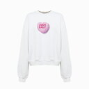 アレキサンダーワン レディース パーカー・スウェットシャツ アウター Alexander Wang Sweatshirt BRIGHT WHITE