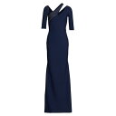 チアラ・ボニ・プティ・ローブ レディース ワンピース トップス Malguen Cut-Out Gown blue notte