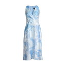 アイダンマットックス レディース ワンピース トップス Floral Jacquard Midi-Dress cool cloud