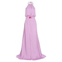 シルヴィア チェラッシ レディース ワンピース トップス Marie Belted Halterneck Gown rose