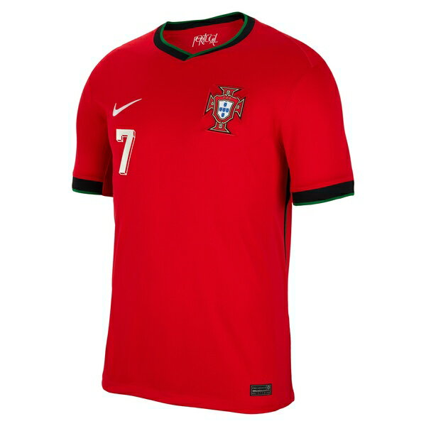 ナイキ メンズ ユニフォーム トップス Cristiano Ronaldo Portugal National Team Nike 2024 Home Replica Jersey Red