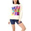 ƥ쥺 ǥ ѡåȥ  Philadelphia Phillies Terez Women's Classic Oversized Pullover Sweatshirt Cream