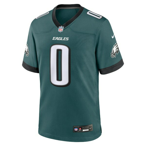 ナイキ メンズ ユニフォーム トップス Bryce Huff Philadelphia Eagles Nike Game Player Jersey Midnight Green