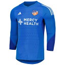 アディダス メンズ ユニフォーム トップス FC Cincinnati adidas 2023 Goalkeeper Long Sleeve Replica Jersey Blue