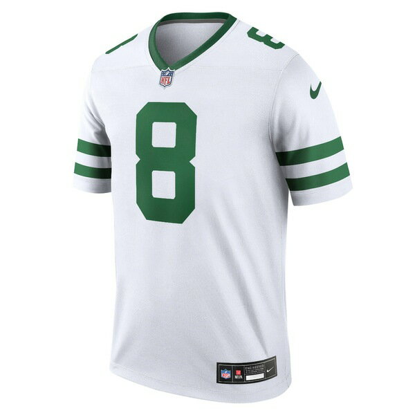 ナイキ メンズ ユニフォーム トップス Aaron Rodgers New York Jets Nike Men's Legend Player Jersey Legacy White