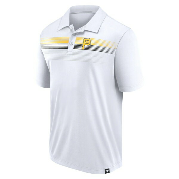 t@ieBNX Y |Vc gbvX Pittsburgh Pirates Fanatics Branded Victory For Us Interlock Polo White