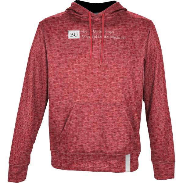 プロスフィア メンズ パーカー スウェットシャツ アウター Boston University ProSphere Henry M. Goldman School of Dental Medicine Pullover Hoodie Red