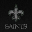 AeBOA fB[X |Vc gbvX New Orleans Saints Antigua Women's Tonal Logo Tribute Polo Black