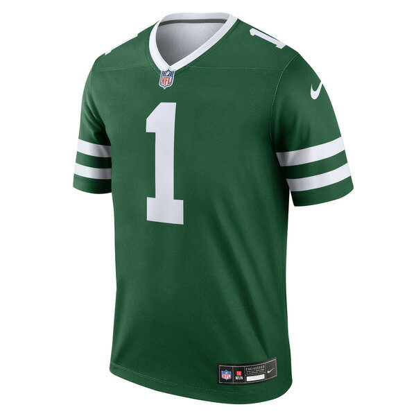 ナイキ メンズ ユニフォーム トップス Ahmad Sauce Gardner New York Jets Nike Legend Jersey Legacy Green