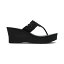 スケッチャーズ レディース サンダル シューズ Women's Cali Padma Wedge Sandals from Finish Line Black