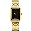 バルマン レディース 腕時計 アクセサリー Women's Swiss Eirini Gold PVD Stainless Steel Bracelet Watch 25x33mm Yellow/black