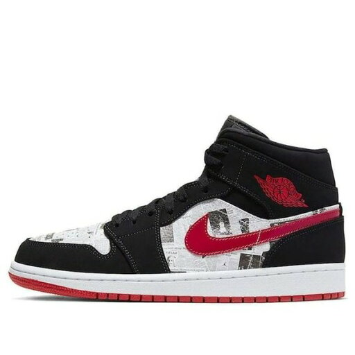 Air Jordan ジョーダン メンズ スニーカー 【Air Jordan 1 Mid SE 'Newspaper Air Times' 852542-061】 サイズ US_9.5(27.5cm) Air Jordan ジョーダン メンズ スニーカー 【Air Jordan 1 Mid SE 'Newspaper Air Times' 852542-061】 サイズ US_9.5(27.5cm)