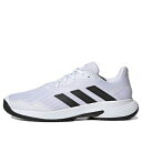 adidas アディダス メンズ スニーカー 【adidas CourtJam Control 'White Black' GW2984】 サイズ US_9.5(27.5cm)