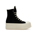 リックオウエンス Rick Owens リックオウエンス メンズ スニーカー 【Rick Owens DRKSHDW Mega Bumper Canvas Sneaks】 サイズ EU_40(25.0cm) Black Milk