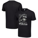 【送料無料】 スターター メンズ Tシャツ トップス San Francisco 49ers Starter City Arch Team TShirt Black