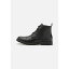 リーバイス メンズ ブーツ シューズ TRACK - Lace-up ankle boots - full black