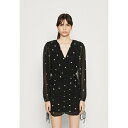 ジーナ トリコット レディース ワンピース トップス DRESS - Cocktail dress / Party dress - black