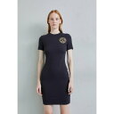 ベルサーチ レディース ワンピース トップス Shift dress - black/ gold