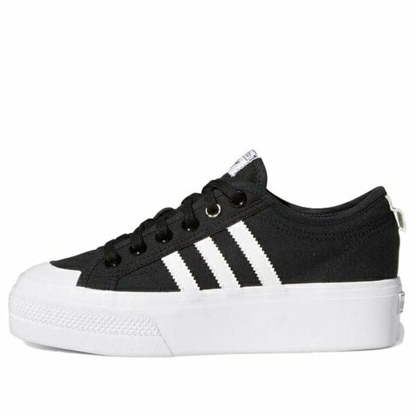adidas アディダス レディース スニーカー 【adidas Nizza Platform 'Black'】 サイズ US_9.5(26.5cm)