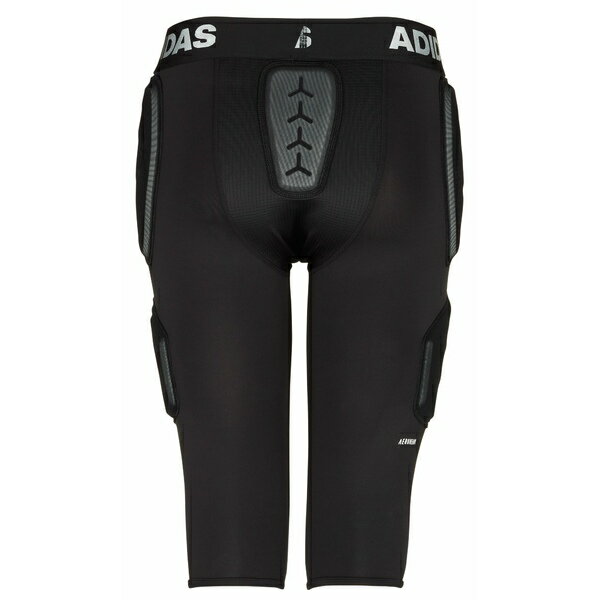 アディダス メンズ カジュアルパンツ ボトムス adidas Adult 3/4 5-Pad Football Girdle Black