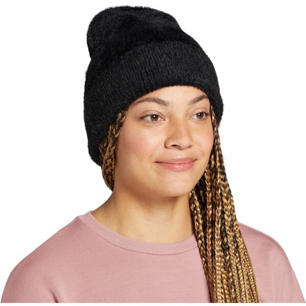 ApCfUC fB[X Xq ANZT[ Alpine Design Women's Fuzzy Rib Beanie Black