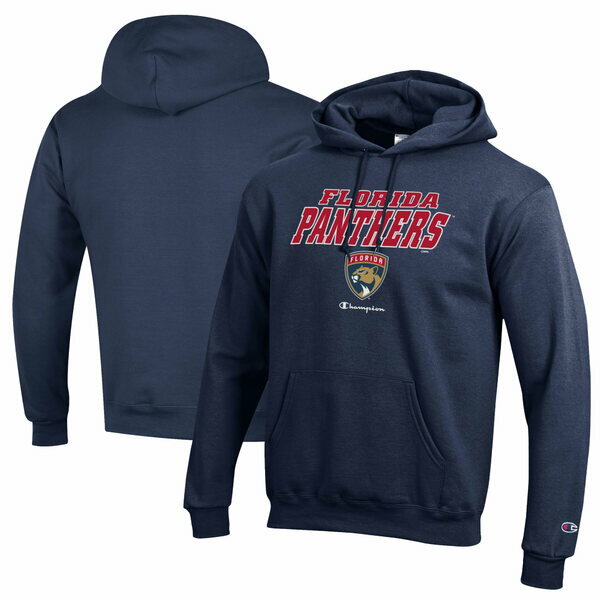 ԥ  ѡåȥ  Florida Panthers Champion Eco Powerblend Pullover Hoodie Navy