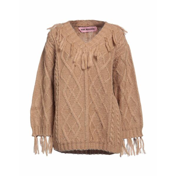 【送料無料】 ピンク メモリーズ レディース ニット&セーター アウター Sweaters Camel