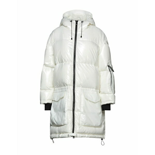 【送料無料】 アイライン レディース ジャケット＆ブルゾン アウター Puffers White