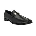 ゲス メンズ スリッポン・ローファー シューズ Men's Hacket Square Toe Slip On Dress Loafers Black