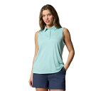 コロンビア レディース カットソー トップス Women's Cedar Coast Sleeveless Polo Top Spray(4)