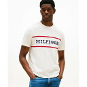 トミー ヒルフィガー メンズ シャツ トップス Men's Americana Colorblock T-Shirt Ivory Petal