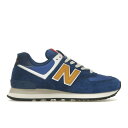 New Balance ニューバランス メンズ スニーカー 【New Balance 574 Royal Blue Gold】 サイズ US_9(27.0cm) Royal/Blue/Gold