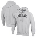 チャンピオン メンズ パーカー・スウェットシャツ アウター Jacksonville State Gamecocks Champion Reverse Weave Fleece Pullover Hoodie Heathered Gray