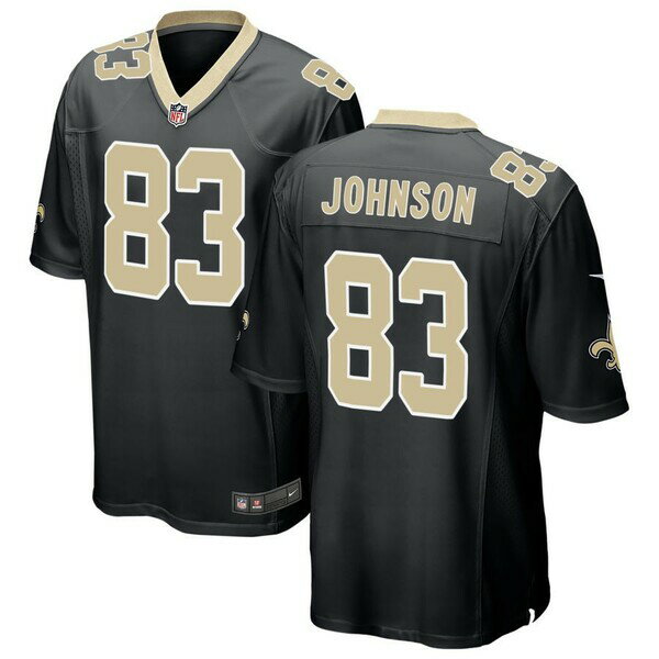 ʥ  ˥ե ȥåץ New Orleans Saints Nike Custom Game Jersey Black