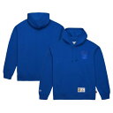 ~b`F&lX Y p[J[EXEFbgVc AE^[ New York Knicks Mitchell & Ness Hardwood Classics Tonal Pullover Hoodie Blue