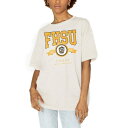 ゲームデイ レディース Tシャツ トップス Fort Hays State Tigers Gameday Couture Women 039 s Get Goin 039 Oversized TShirt White