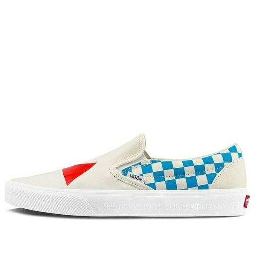 Vans バンズ メンズ スニーカー 【Vans MOCA x Classic Slip-On 'Checkerboard - Cyan' VN000XG88MY】 サイズ US_M_4.5 Vans バンズ メンズ スニーカー 【Vans MOCA x Classic Slip-On 'Checkerboard - Cyan' VN000XG88MY】 サイズ US_M_4.5