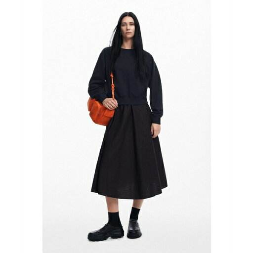 デジグアル レディース ワンピース トップス Women's Combined plain dress Black デジグアル レディース ワンピース トップス Women's Combined plain dress Black