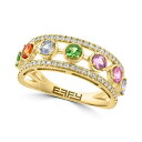 エフィー コレクション メンズ リング アクセサリー EFFY Multi-Gemstone (7/8 ct. t.w.) & Diamond (1/5 ct....