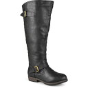 ジャーニーコレクション レディース ブーツ シューズ Women's Spokane Extra Wide Calf Knee High Riding Boot...
