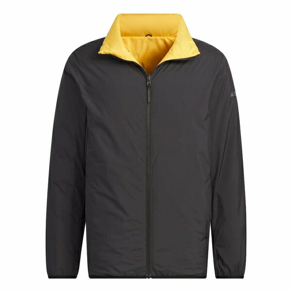adidas アディダス メンズ スニーカー 【adidas Terrex 3-In-1 Rain.Rdy Reversible Jacket 'Black Yellow' IL8972】 サイズ US_M_L