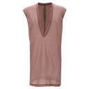 リックオウエンス メンズ タンクトップ アンダーウェア dylan T Tank Top Pink